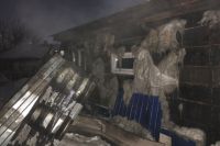 Пожарные были на месте возгорания через три минуты. 