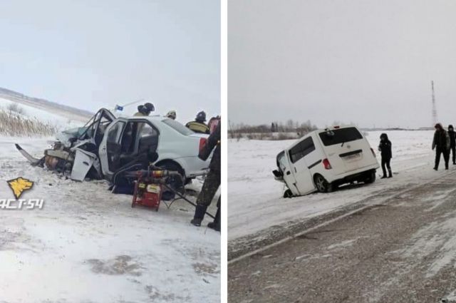Погибшие ехали из города Татарска домой в деревню Кочневка.