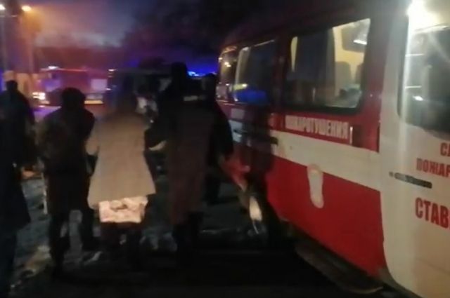 В Ставрополе пятеро взрослых отравились угарным газом при пожаре в доме