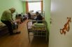 Жители Донбасса во время размещения на территории детского лагеря «Голубой экран» в Воронеже
