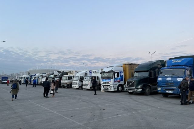 На Дон прибыло 800 тонн гуманитарного груза для беженцев
