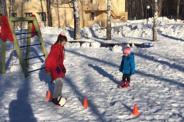 В Рязанской области для детей из Донбасса провели веселые старты