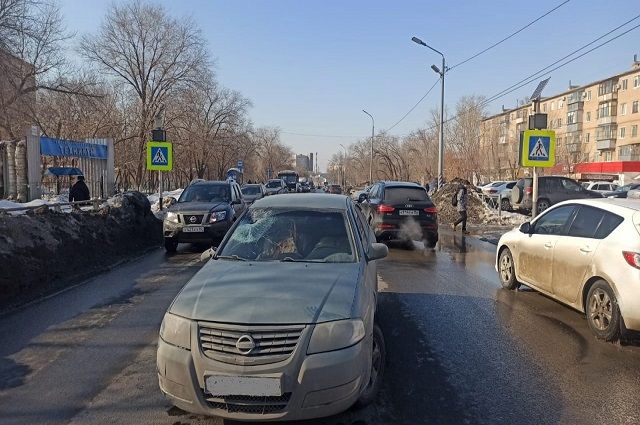 На улице Шевченко в Оренбурге сбили 17-летнего подростка