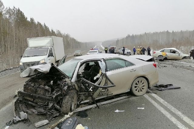 Смертельная авария произошла на трассе «Пермь-Екатеринбург»