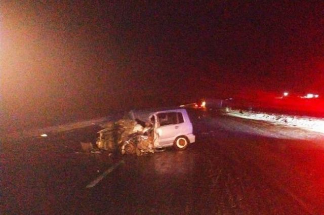 В ДТП на трассе в Красноярском крае погиб 18-летний пассажир «Ниссан»