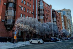 В Прикамье температура воздуха опустилась до 40.0°C