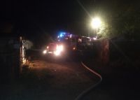Горящий жилой дом тушили 20 пожарных. 