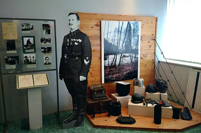 Экспозиция музея генерала М.Ефремова хоть и небольшая, но постоянно пополняется.