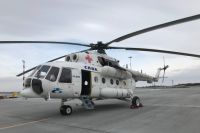 В Оренбург вертолетом санавиации доставили двух беременных женщин