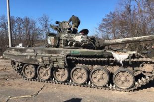 Украинские военные захватили очередной танк oккупантов