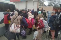 Приехавших из Донбасса отправляют на размещение в санатории Северной Осетии.