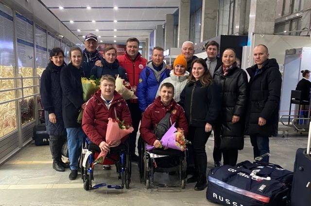 Спортсмены из Удмуртии вернулись с паралимпийских игр в Ханты-Мансийске
