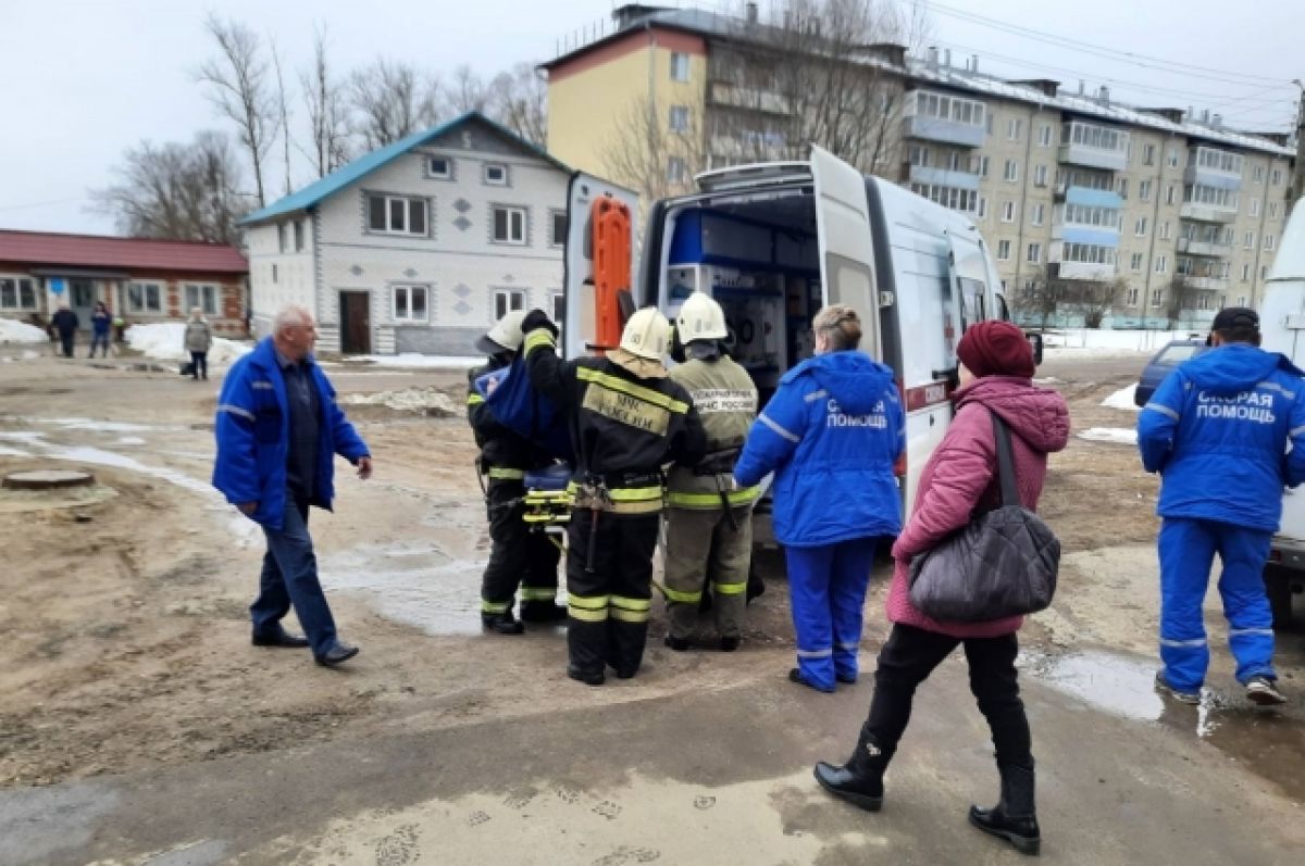 В Красной Горбатке двое мужчин пострадали во время пожара в пятиэтажке |  АиФ Владимир