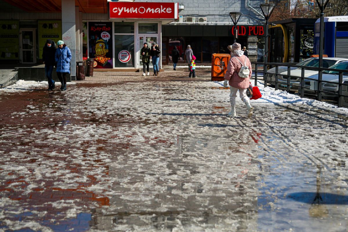 Потепление в новосибирске