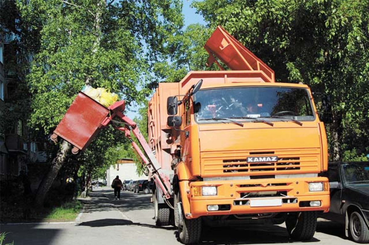 Вывоз мусора новосибирск газель