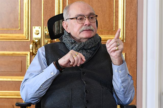 Председатель Российского Фонда Культуры, кинорежиссер Никита Михалков.
