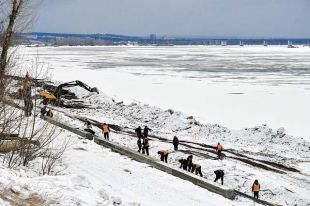 Благоустройство набережной в Кировском районе Перми приурочено к юбилею города.