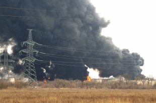 В МИД Украины отреагировали на уничтожение нефтебазы в Белгороде