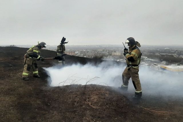 В Красноярском крае ликвидировали крупный природный пожар