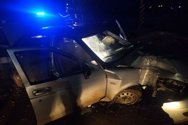 Водитель скрылся с места аварии в Орске