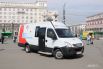 А еще все желающие могли стать донорами - на площади работал передвижной пункт.