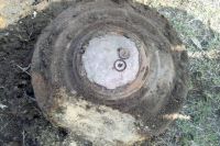 В Оренбуржье местный житель нашел противотанковую мину. 
