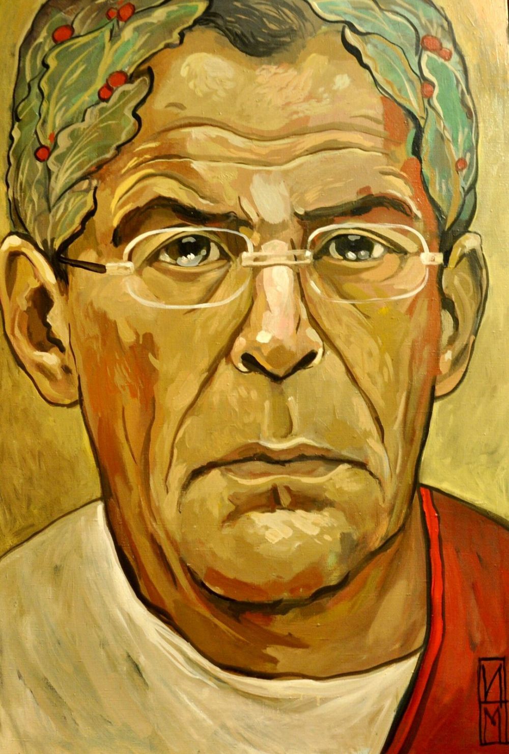 Портрет Сергея Лаврова.