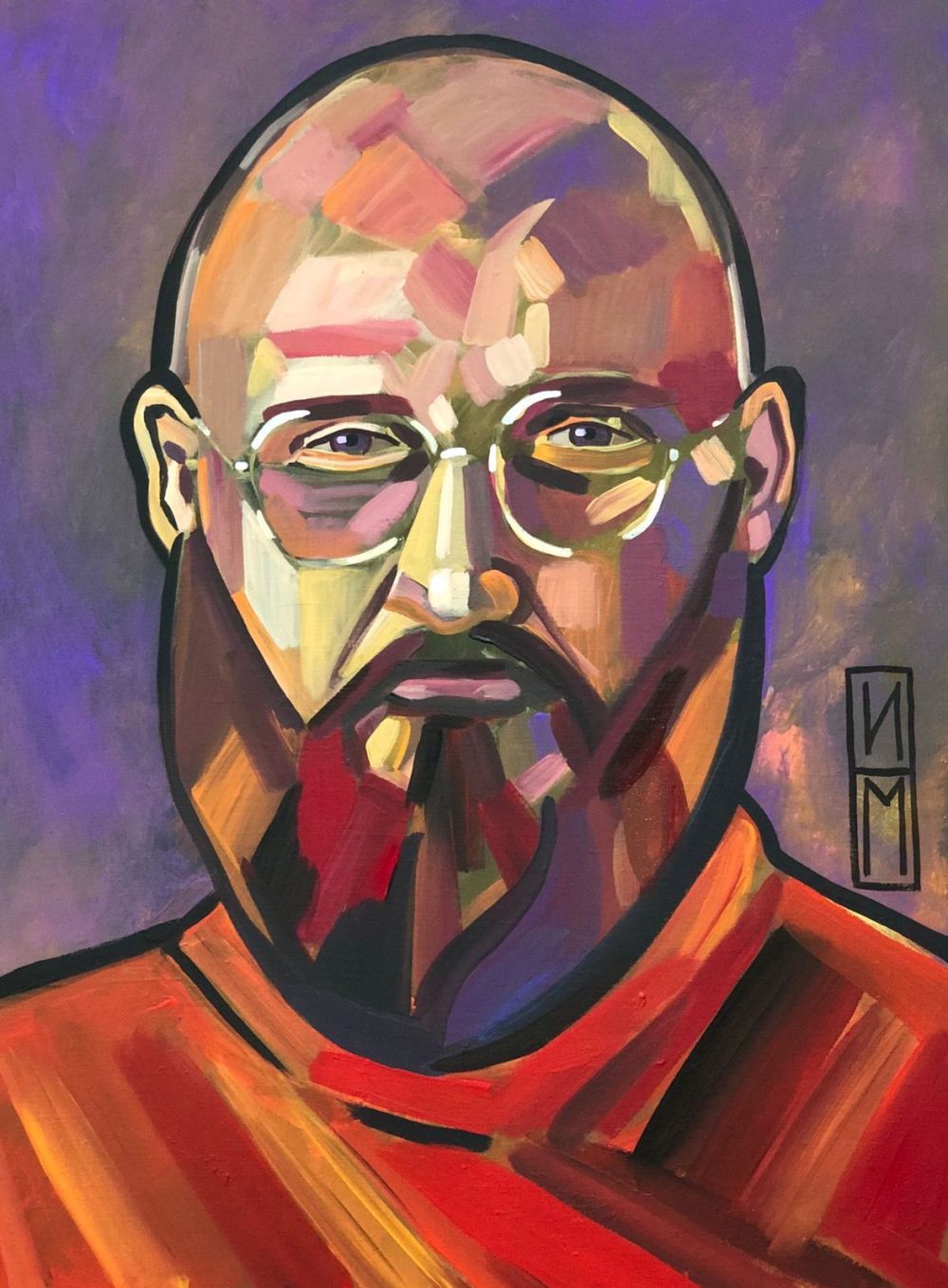 Портрет Сергея Бурлакова.