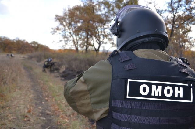 Бойцы ОМОН города Орска вернулись из командировки в Украину.   