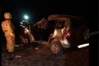 Авария на трассе Кувандык - новосимбирка привела к смерти водителя