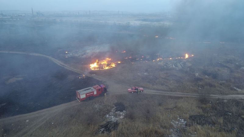 С начала года в Хакасии зарегистрировано 1011 пожаров