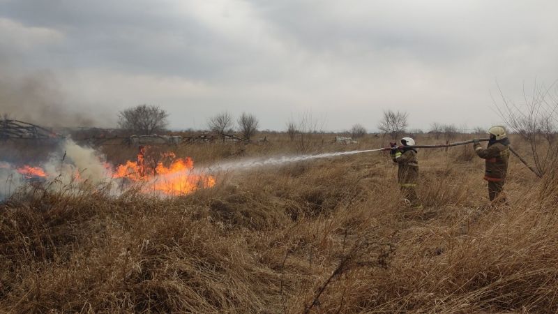 Крупные степные пожары ликвидировали в Усть-Абаканском, Орджоникидзевском, Бейском, Таштыпском, Боградском и Ширинском районах Хакасии. Общий фронт огня составил более 48 километров.