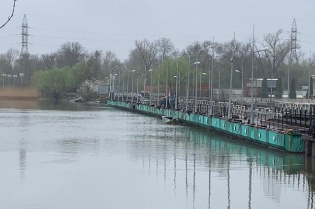 Понтонный мост на Зелёный остров в Ростове заработает 25 апреля