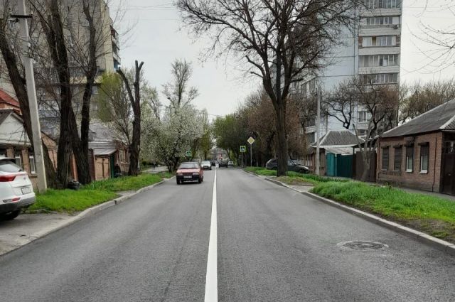 В Ростове на два месяца раньше окончили ремонт дороги