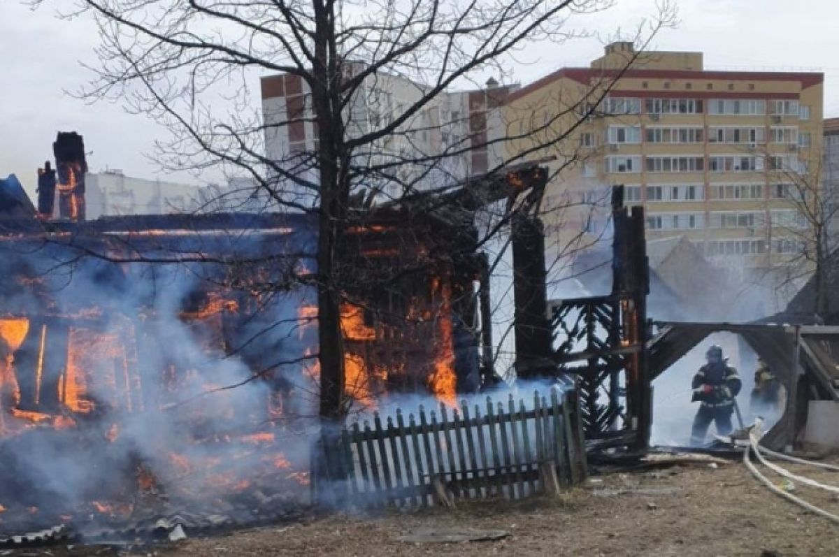 Фото пожаров тюмень