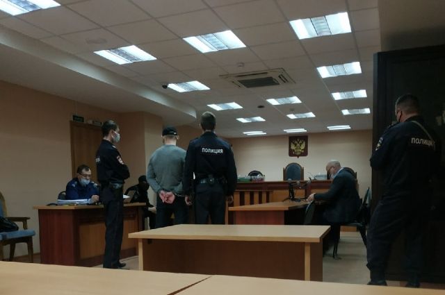 Иван Козачков на суде по делу банды киллеров