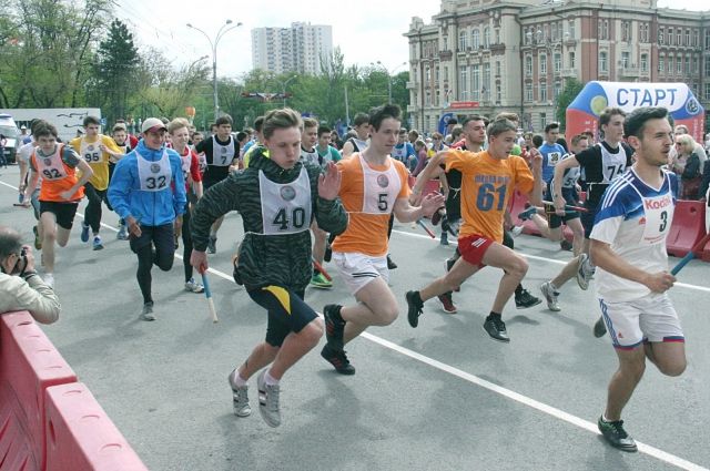 В Ростове первого мая пройдёт традиционная легкоатлетическая эстафета