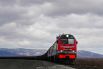 Движение поезда по новому железнодорожному мосту Нижнеленинское-Тунцзян