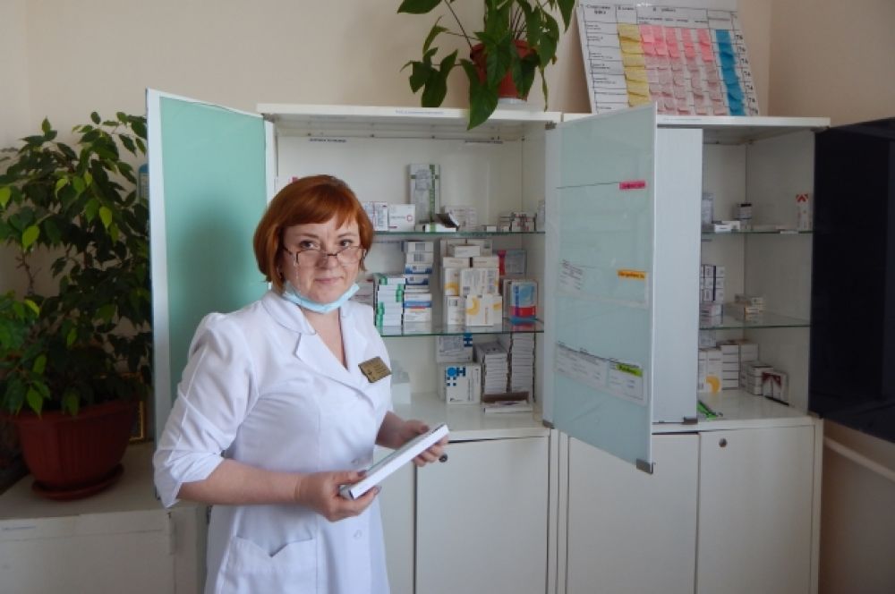 Новак Людмила, старшая медицинская сестра Ново-Таволжанской больницы медицинской реабилитации.