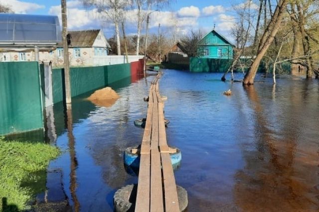 За сутки на Брянщине затопило еще 37 территорий