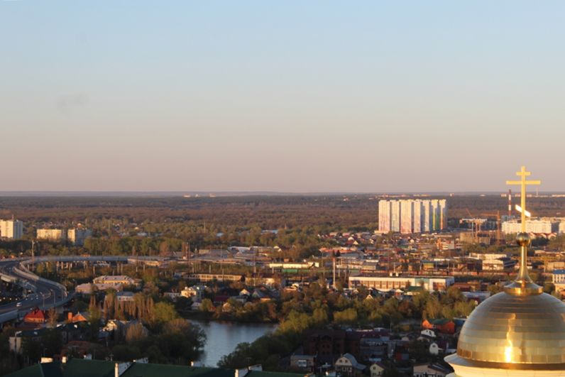 Вид на правобережье Пензы. 