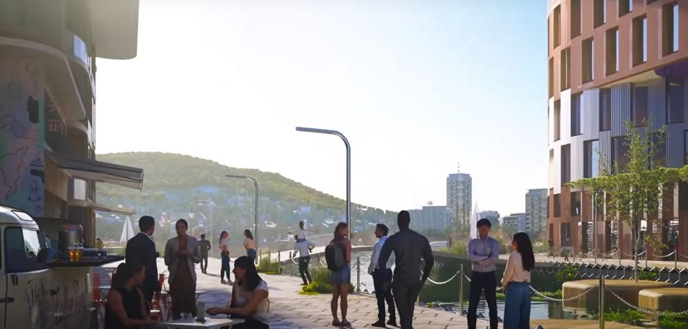 Проект плавучего города в Южной Корее
