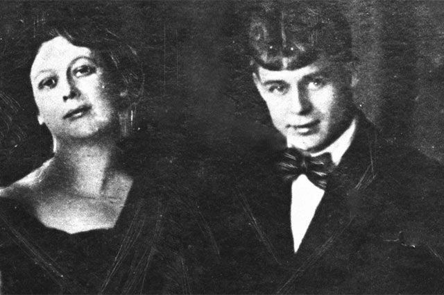Айседора Дункан и Сергей Есенин.