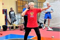 В свои 95 лет Константин Познянский ставит рекорды в соревнованиях. Фото: