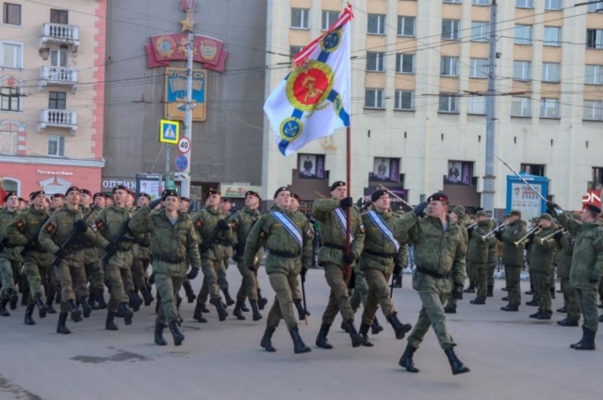 План парада в мурманске