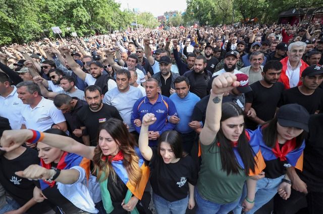 Акции протеста в Армении