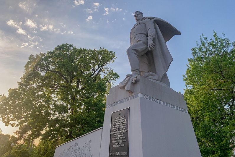 Памятник воинам-освободителям города Краснодара.
