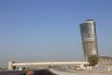Capital Gate (также известен как Падающая башня Абу-Даби) — уникальный небоскрёб в Абу-Даби, примыкающий к Национальному выставочному центру. Capital Gate считается первым на Ближнем Востоке сооружением, использующим технологию диагональной сетки, спроектированной для поглощения и перенаправления силы ветра и сейсмического давления. Угол наклона здания к западу составляет 18 градусов.