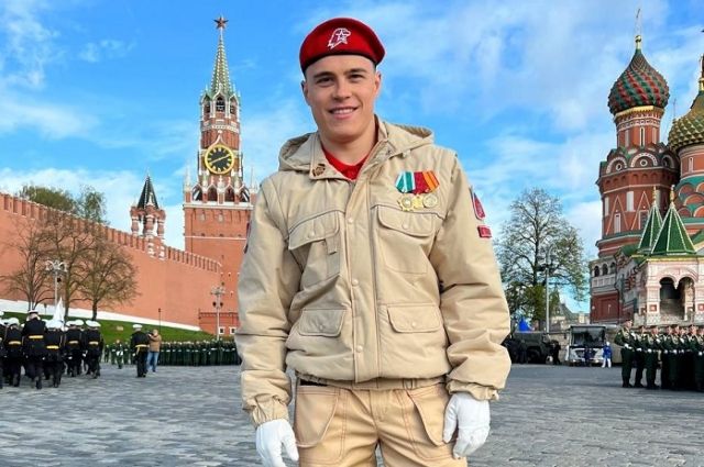 Ростовский гимнаст Никита Нагорный принял участие в параде Победы в Москве