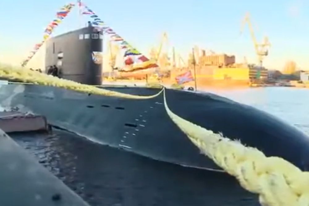 Дизельная подводная лодка «Краснодар».